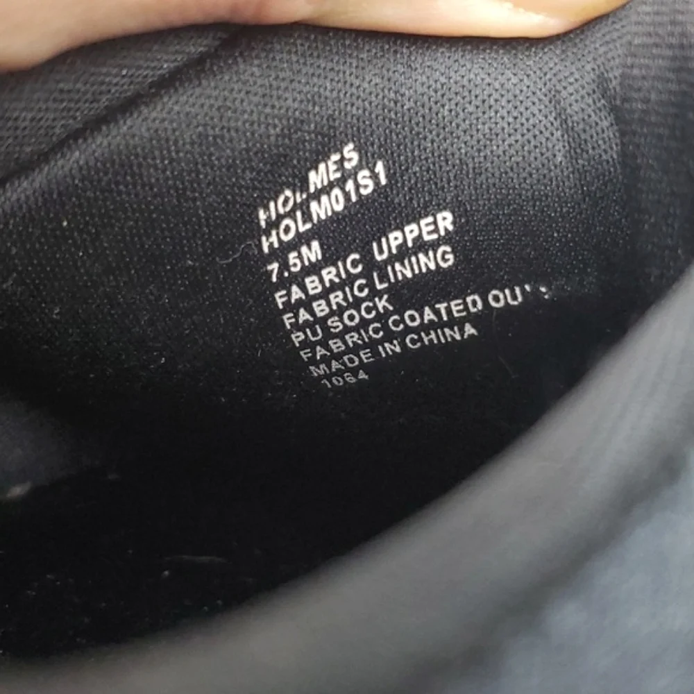 Steve Madden Holmes Black‎ Platform Sneaker